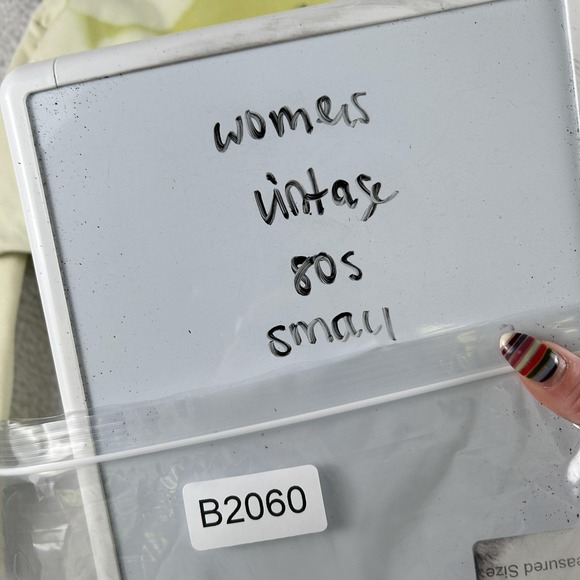 Vintage Guess Sweatshirt Womens Small Green Bleach Dye Crewneck Made USA 80s - Picture 15 of 15